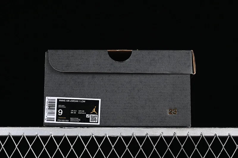 All categories Air Jordan Jordan series basketball shoes Air Jordan 1 Low Z version Air Jordan 1 Low AJ1 Joe 1 gray black red hook low-top cultural basketball shoes FZ4183-002